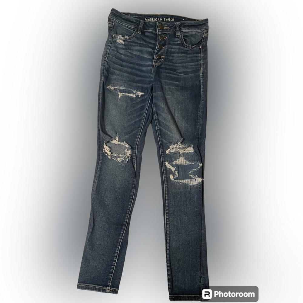 AMERICAN EAGLE Next Level High Waisted Stretch Jegging!